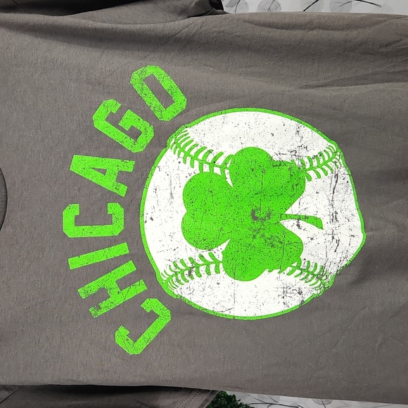 Chicago Baseball St. Paddy's Tee - Picture 5 of 7
